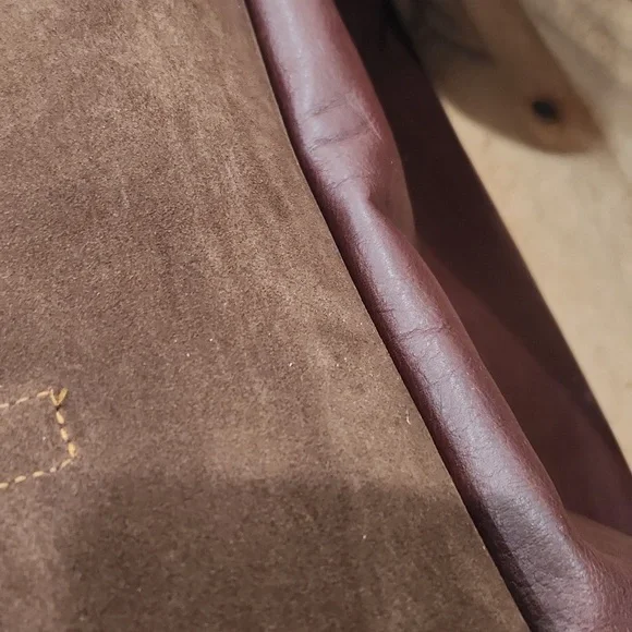 VINTAGE IN-PELL MADE IN ITALY LEATHER WeekenderBag ,Brown, Women/Mens OS EUC - Picture 9 of 12